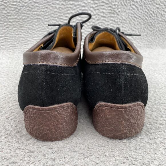Clarks Originals Wallabee Shoes Men\'s 8 Black Suede Low Top Casual Academia Work main image 8
